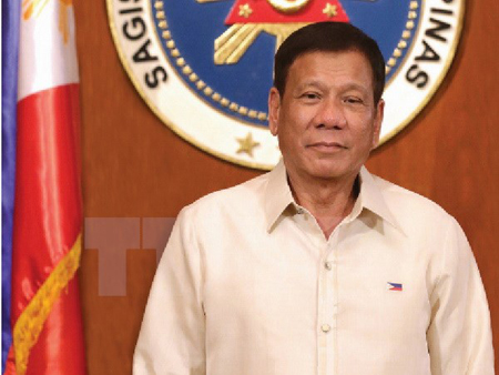Tổng thống nước Cộng hòa Philippines Rodrigo Roa Duterte.